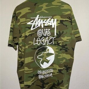 Stussy Camo Print Men's Tee